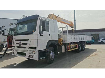 Leasing financiero de HOWO ,XCMG HOWO 375 engine,XCMG 12 tons crane truck leasing HOWO ,XCMG HOWO 375 engine,XCMG 12 tons crane truck: foto 1