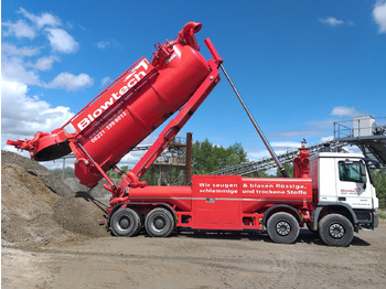 Limpieza de alcantarillado MERCEDES-BENZ Naaktgeboren Vacu-Press 8000 High-Lift V2A less km+hours!: foto 2