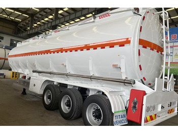 Cisterna semirremolque para transporte de combustible nuevo TITAN 40000 Liters Fuel Tanker Trailer for Sale in Zambia: foto 3