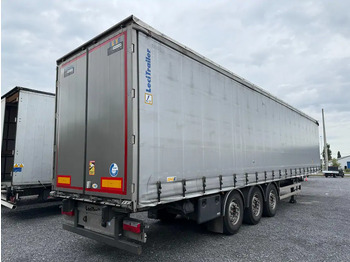 Semirremolque lona LeciTrailer Tautliner 3E20 Tautliner 3E20*1er essieu relevable*essieux SAF: foto 4