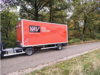 Caja cerrada semirremolque