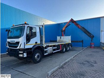 Camión caja abierta, Camión grúa Iveco Trakker 360 6x4, EURO 6, Palfinger, Remote: foto 3