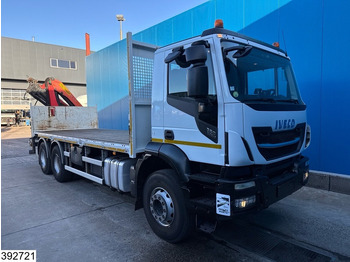 Camión caja abierta, Camión grúa Iveco Trakker 360 6x4, EURO 6, Palfinger, Remote: foto 4