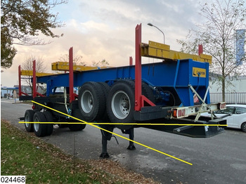 Semirremolque maderero Legras Openlaadbak Wood transport, Steel suspension: foto 4