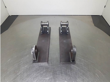 Acoplamiento rápido para Maquinaria de construcción Terex Schaeff TL/SKL-Ø50MM-Adapter plate/Adapterplatte/Aanlasoor: foto 2