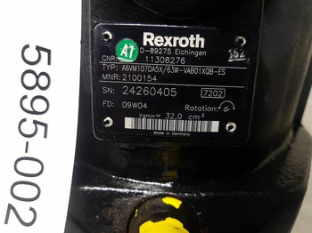 Hidráulica Volvo L30B-11308276-Rexroth A6VM107DA5X/63W-Drive motor: foto 3 Hidráulica Volvo L30B-11308276-Rexroth A6VM107DA5X/63W-Drive motor: foto 3