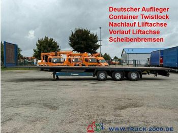 Semirremolque plataforma/ Caja abierta KRONE SD