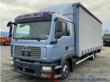 Camión lona MAN TGL 9.210 Schiebeplane L+R LBW Großes Haus/ Bett: foto 2