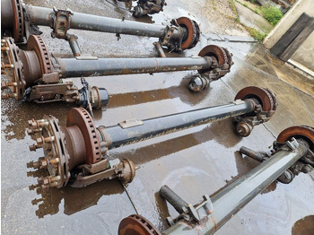 Eje y piezas SCHMITZ