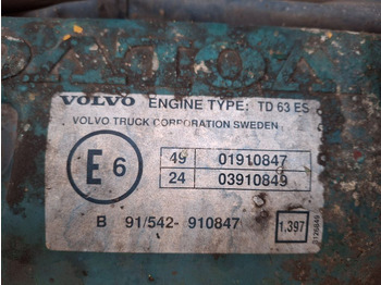 Motor Volvo TD63E: foto 2