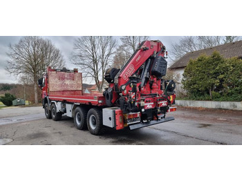 Camión caja abierta, Camión grúa Mercedes Actros 4146 AK 8X8 FASSI 660 EINZELBER SEILWINDE: foto 5