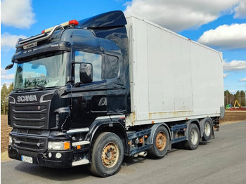 Camión caja cerrada SCANIA R 500