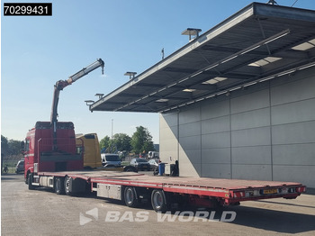Camión caja abierta, Camión grúa DAF XF 440 6X2 NL-combi Transporter HMF 900-K2 Kran Winch Lift-Lenkachse Euro 6: foto 2 Camión caja abierta, Camión grúa DAF XF 440 6X2 NL-combi Transporter HMF 900-K2 Kran Winch Lift-Lenkachse Euro 6: foto 2