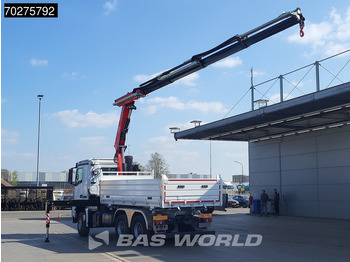 Volquete camión, Camión grúa nuevo Mercedes-Benz Arocs 3348 6X4 Fasi F195A.2.24 Kran 3 sided tipper 9m3 Big-Axle Navi Euro 6: foto 2