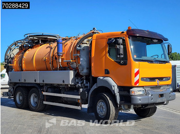 Limpieza de alcantarillado Renault Kerax 400 6X4 13m3 Wolftechnik Saugbagger Manual Big-Axle Euro 3: foto 3