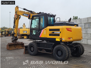 Excavadora de ruedas Sany SY155 W: foto 2