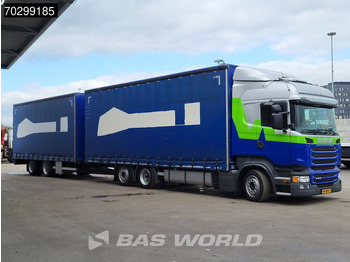 Camión lona Scania R410 R 6X2 NL-Truck Standairco Lift+Steering-Axle Automatic Euro 6: foto 3