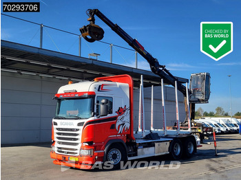 Camión forestal SCANIA R 450