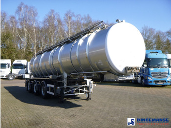 Cisterna semirremolque Burg Food tank inox 30.3 m3 / 3 comp: foto 2