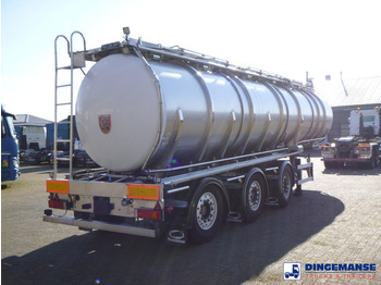 Cisterna semirremolque Burg Food tank inox 30.3 m3 / 3 comp: foto 4 Cisterna semirremolque Burg Food tank inox 30.3 m3 / 3 comp: foto 4