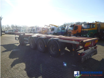 Portacontenedore/ Intercambiable semirremolque D-Tec 4-axle container combi trailer (3 + 1 axles) 20-30-40-45 ft: foto 3 Portacontenedore/ Intercambiable semirremolque D-Tec 4-axle container combi trailer (3 + 1 axles) 20-30-40-45 ft: foto 3