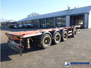 Portacontenedore/ Intercambiable semirremolque D-Tec 4-axle container combi trailer (3 + 1 axles) 20-30-40-45 ft: foto 4 Portacontenedore/ Intercambiable semirremolque D-Tec 4-axle container combi trailer (3 + 1 axles) 20-30-40-45 ft: foto 4