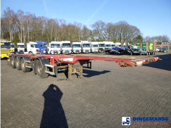 Portacontenedore/ Intercambiable semirremolque D-Tec 4-axle container combi trailer (3 + 1 axles) 20-30-40-45 ft: foto 2 Portacontenedore/ Intercambiable semirremolque D-Tec 4-axle container combi trailer (3 + 1 axles) 20-30-40-45 ft: foto 2