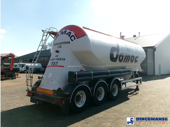 Cisterna semirremolque Feldbinder Powder tank alu 36 m3 / 1 comp: foto 4