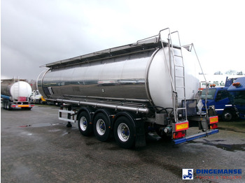 Cisterna semirremolque Indox Chemical tank inox L4BH 33.5 m3 / 1 comp: foto 3