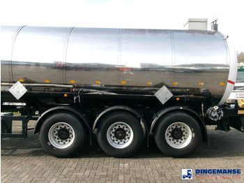 Cisterna semirremolque METALOVOUGA Bitumen / heavy oil tank inox 29 m3 / 1 comp: foto 5