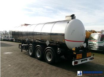 Cisterna semirremolque METALOVOUGA Bitumen / heavy oil tank inox 29 m3 / 1 comp: foto 3