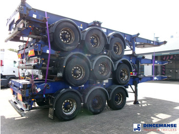 Portacontenedore/ Intercambiable semirremolque Montracon Stack - 3 x container chassis 20-30-40-45 ft: foto 3 Portacontenedore/ Intercambiable semirremolque Montracon Stack - 3 x container chassis 20-30-40-45 ft: foto 3