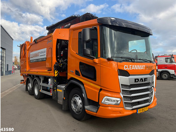 Camión de basura DAF FAN XD 340 Hiab 23 Tonmeter laadkraan + Welvaarts Weighing system: foto 3
