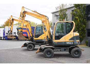 Leasing financiero de Hyundai Robex 55W-9 Wheeled Excavator 5.5t / 2 units leasing Hyundai Robex 55W-9 Wheeled Excavator 5.5t / 2 units: foto 1