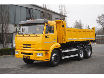 Volquete camión, Camión grúa KAMAZ T2530 E5 6×4 / 3-sided tipper: foto 3
