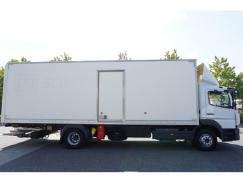 Camión caja cerrada MERCEDES-BENZ Atego 1318 E6 / 20 pallet container / lift / 90 thousand km !!!: foto 2