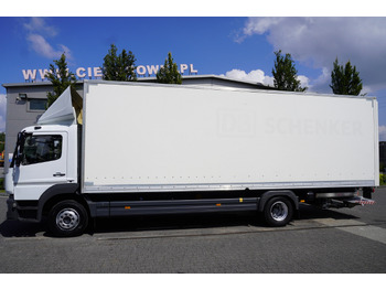 Camión caja cerrada MERCEDES-BENZ Atego 1318 E6 / 20 pallet container / lift / 90 thousand km !!!: foto 5