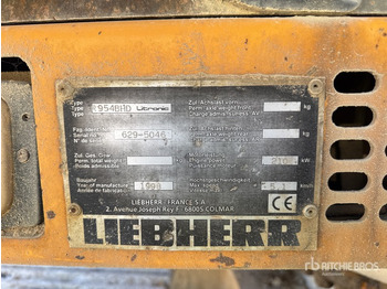 Excavadora de cadenas LIEBHERR R 954 B