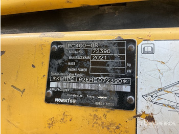Excavadora de cadenas KOMATSU PC400-8