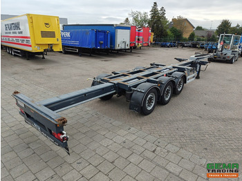 Portacontenedore/ Intercambiable semirremolque Pacton ET3 3-Assen SAF - MULTI - Schijfremmen - LiftAs - 3x Uitschuifbaar - 03/2026 APK: foto 3