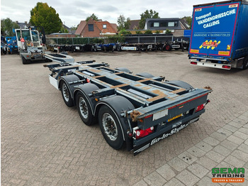Portacontenedore/ Intercambiable semirremolque Pacton ET3 3-Assen SAF - MULTI - Schijfremmen - LiftAs - 3x Uitschuifbaar - 03/2026 APK: foto 5