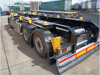 Remolque multilift/ Portacontenedores de cadenas HÜFFERMANN