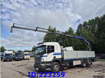 Camión caja abierta SCANIA P 450