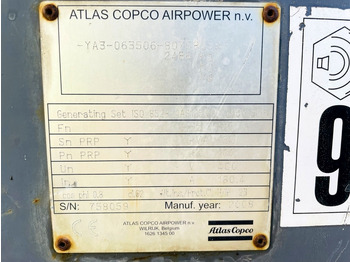 Generador industriale Atlas Copco QAS125 (3945): foto 3