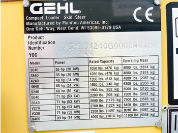 Minicargadora Gehl SL4240 (4035): foto 3