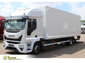 Camión caja cerrada Iveco Eurocargo 120e21+ EURO 6 + LIFT + 12T: foto 1