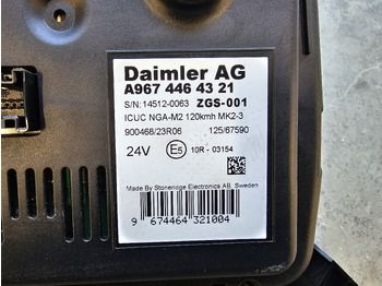 Piezas de recambio MERCEDES-BENZ ATEGO EURO 6 / DASHBOARD COUNTER / A9674464321 ZGS-001: foto 4