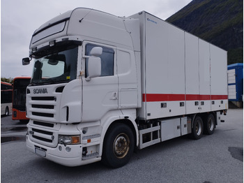Camión caja cerrada SCANIA R 560