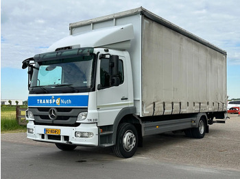 Camión caja cerrada Mercedes-Benz Atego 1218 bakwagen met laadklep 2000kg!: foto 3