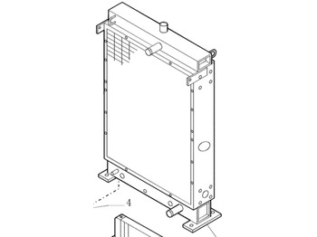 Radiador NEW HOLLAND